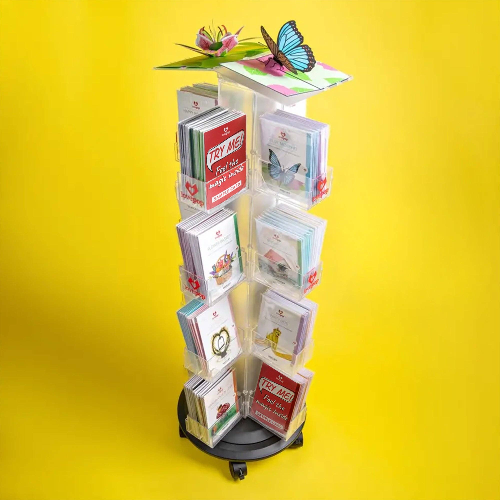 Lovepop Cards - Wholesale Retailer Display - Paper & Novelty - Try Me' Cover 5x7"6