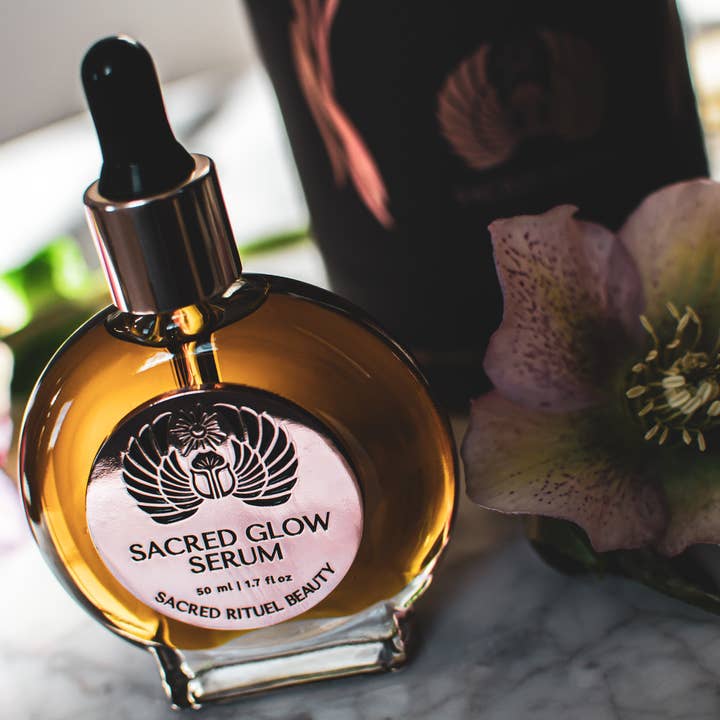 SACRED GLOW SERUM Organic Face Oil for wholesale by Sacred Rituel