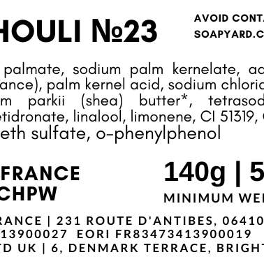 soapyard - Wholesale Bar Soap - Patchouli Bar Soap 140g | 8 PACK Wrapped2