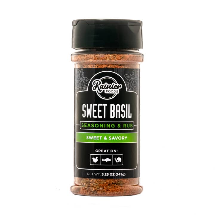 Rub au basilic sucré - 5,25 oz pour la vente par Rainier Foods