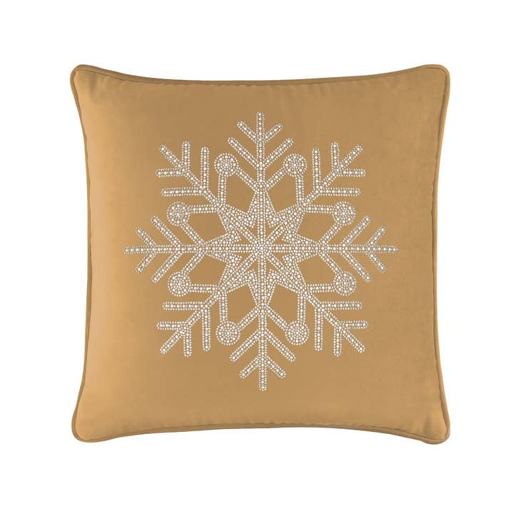 Sparkles Home - Wholesale Throw/Decorative Pillow - Rhinestone Snowflake Pillow29