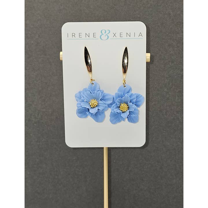 Irene and Xenia - Wholesale Dangle Earrings - Large Floral Dangles