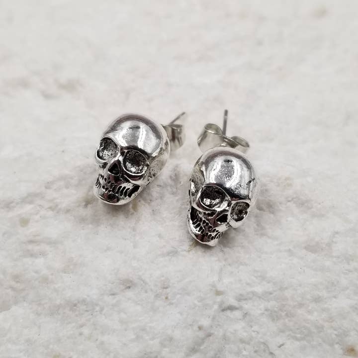 Skull Studs for wholesale by Treasure Wholesale
