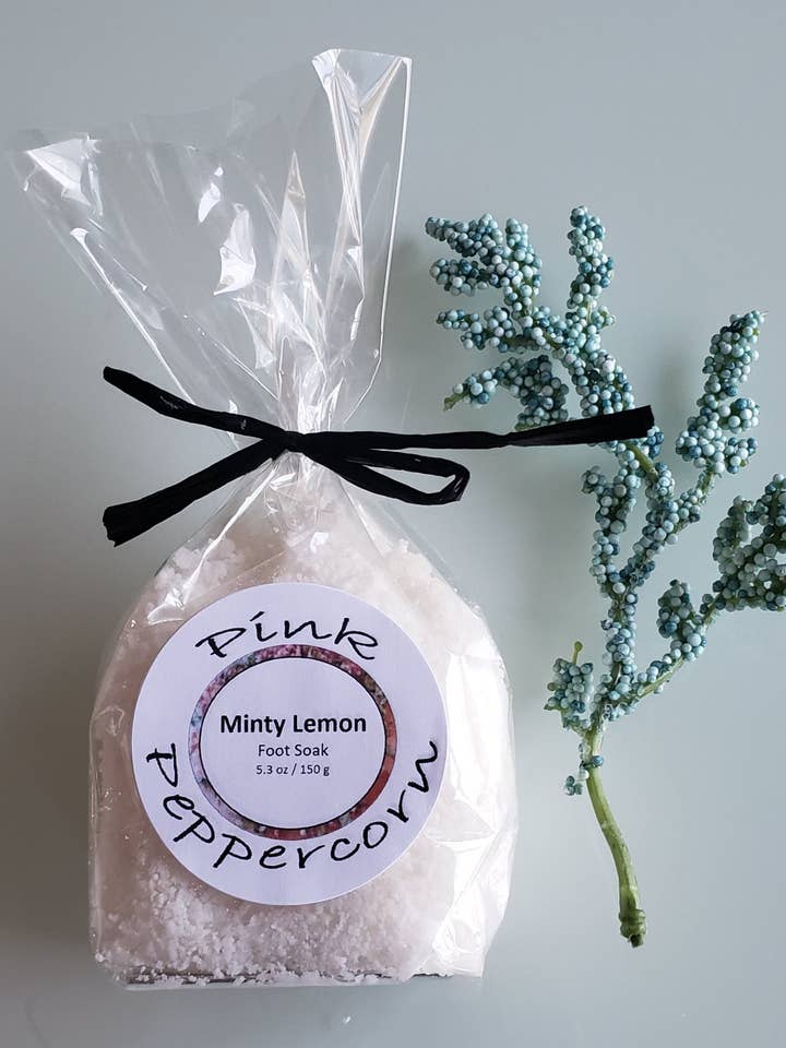 Foot Soak - 7 oz / 200 gm for wholesale by Pink Peppercorn