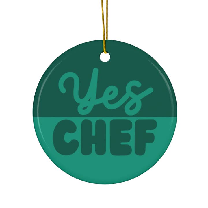 R is for Robo - Wholesale Ornament - Yes Chef Ornament Holiday Ornaments Pop Culture Gift for Men