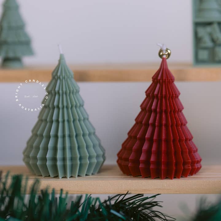 Dennenboomkaars voor Kerstmis voor wholesale door Bright Candles Co.