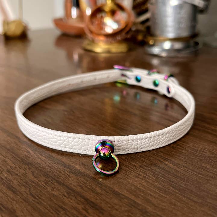 Rainbow Unicorn Mini Collar for wholesale by Restrained Grace