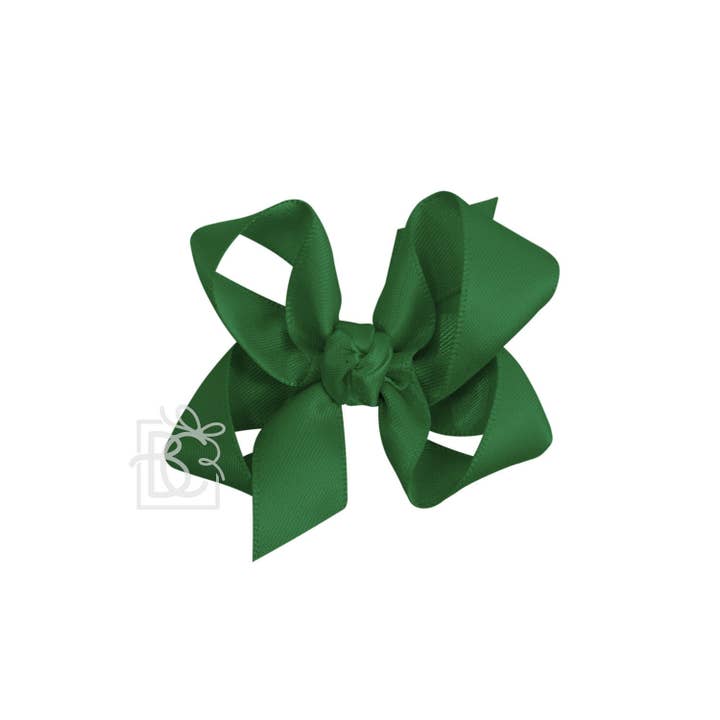 Beyond Creations, LLC - Wholesale Hair Bow - Kids - SATIN BOW ON CLIP197