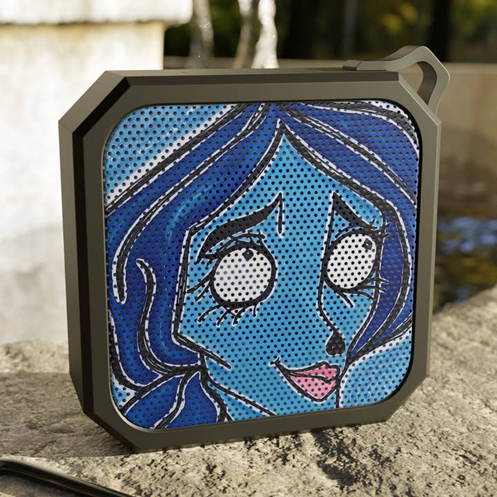 Altavoz Bluetooth para exteriores resistente al agua para senderismo, fiestas, regalos. Accesorios para teléfonos para venta al por mayor de MonkeyFeetGraphics