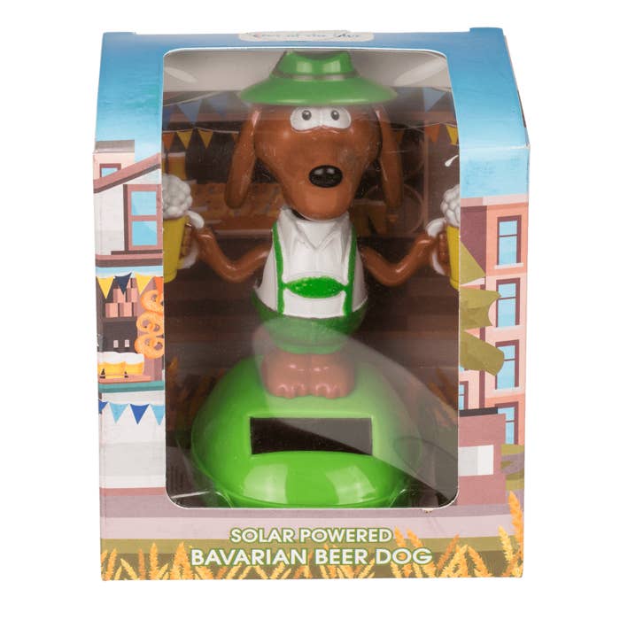 Out of the blue KG - Wholesale Decorative Figurine - Moveable figurine, Bavarian Beer Dog,1