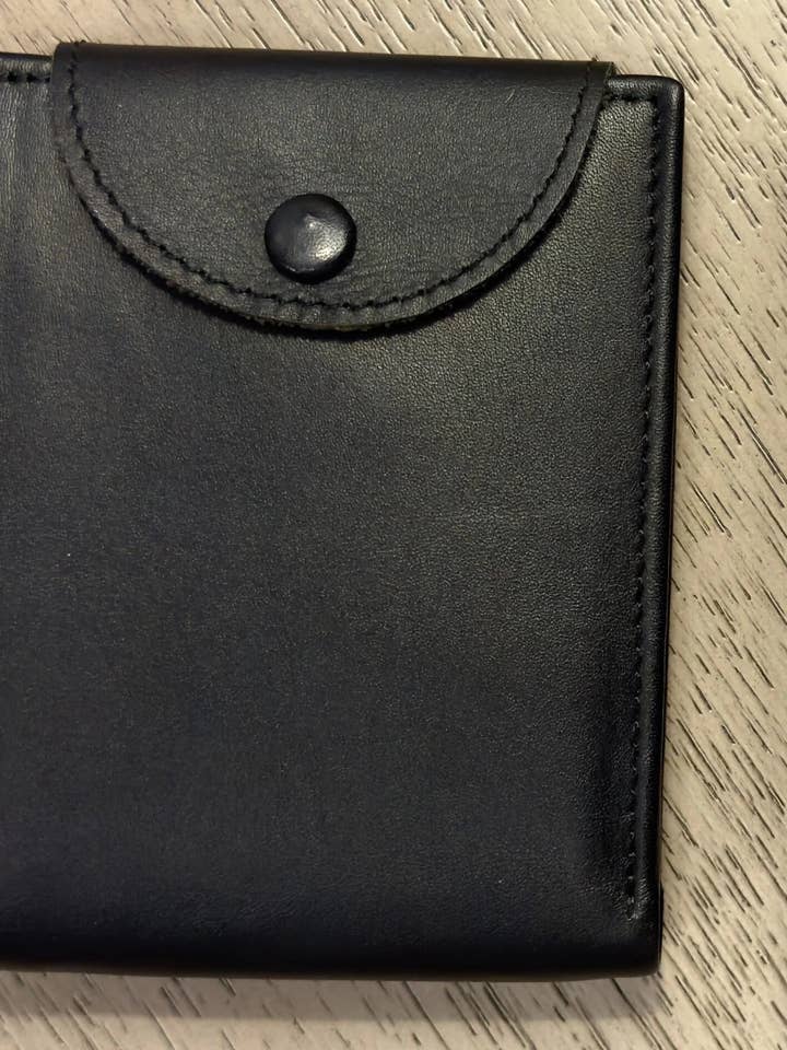 Cartera de piel para hombre con monedero y botón de cierre para venta al por mayor de Haris enterprises