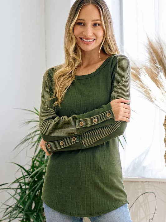 lovely melody - Wholesale Tunic - Women's - LMT3401PL-Plus Size Hey Fall solid top2