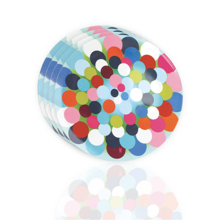 Coffret cadeau Assiette à salade Bindi de 9 po - Ensemble de 4 pour la vente par French Bull