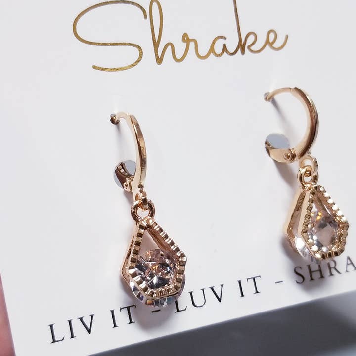 Caged Bling Baby Hoops per la vendita all'ingrosso da parte di Shrake Culture