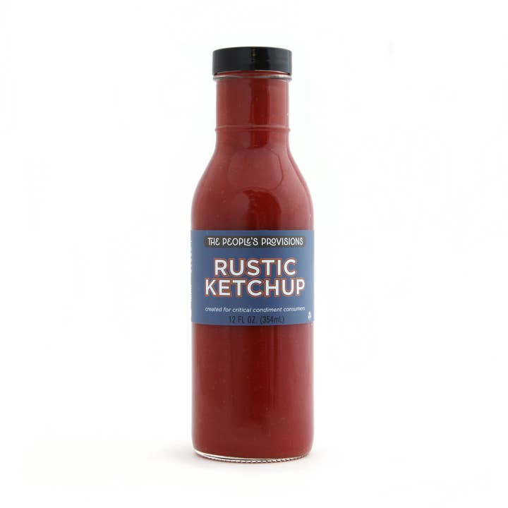 Rustic Ketchup 12oz for wholesale by The People's Provisions