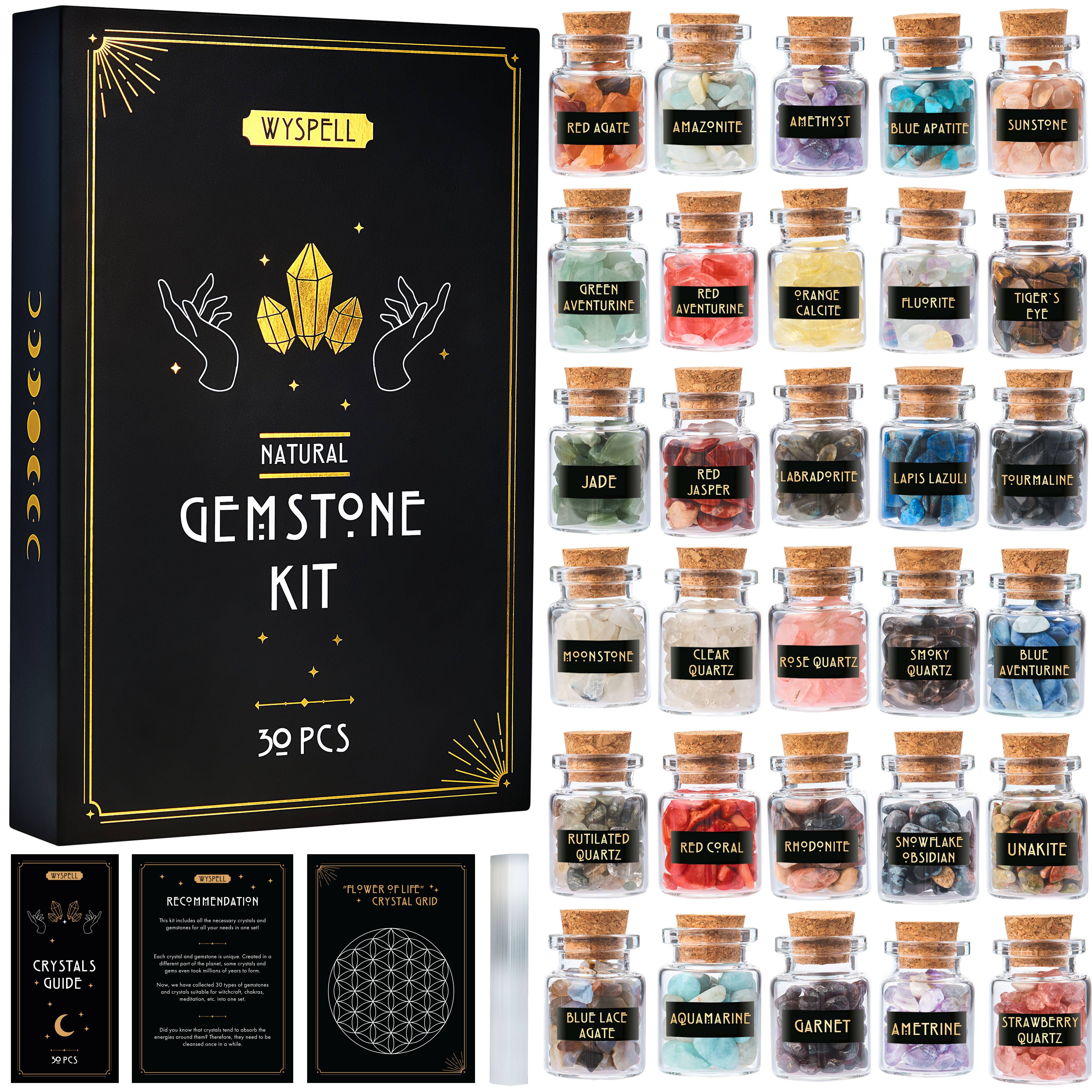Futura People Inc. - Wholesale Art Stones - Wyspell Gemstone Kit 30 PCS1