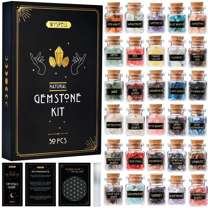 Futura People Inc. - Wholesale Art Stones - Wyspell Gemstone Kit 30 PCS1
