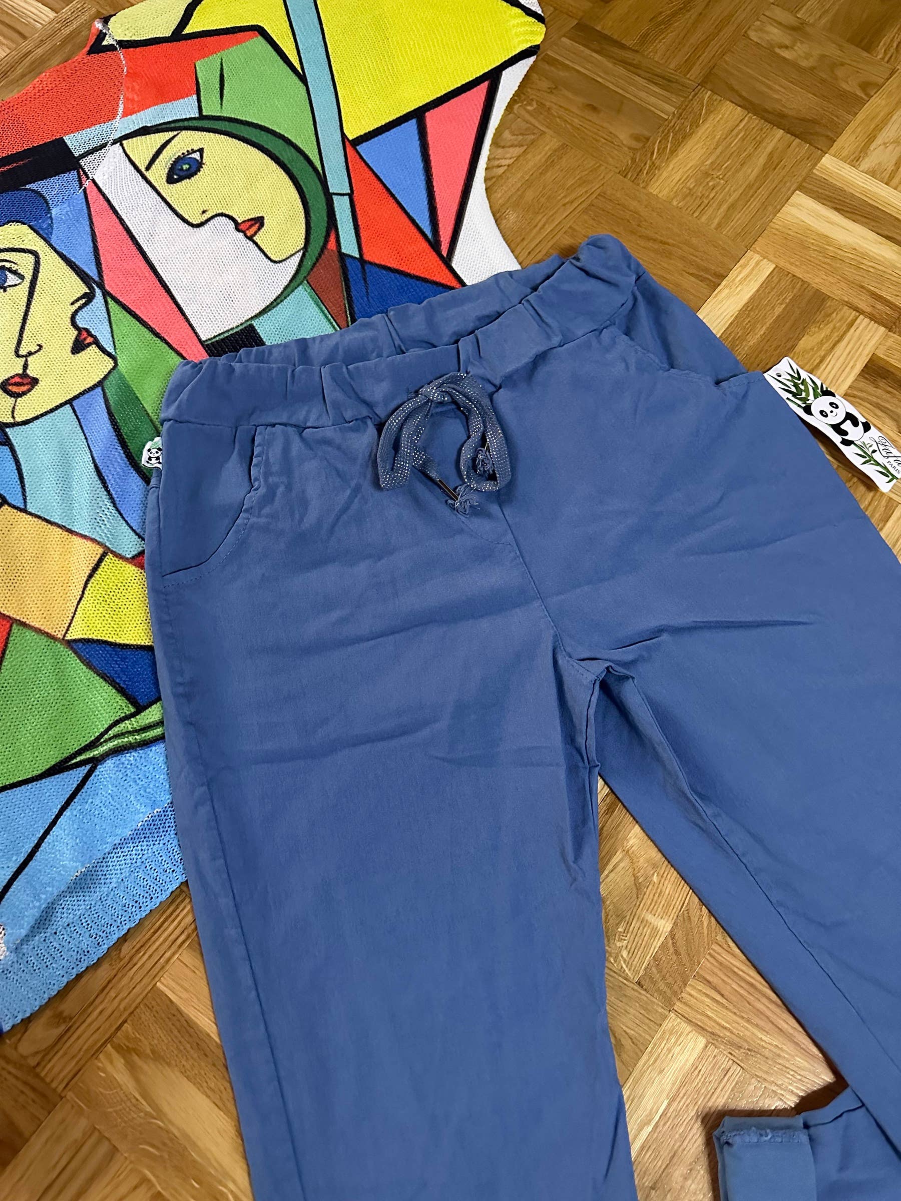 ZAFA PARIS - Wholesale Pants – Women's - 74FB0P002-PLUS size-pantajogg with pouch9