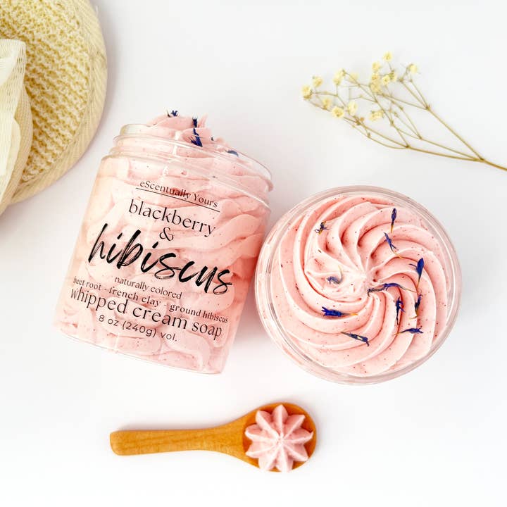 eScentually Yours - Wholesale Whipped Soap - Blackberry Hibiscus Whipped Soap & Shave Cream0