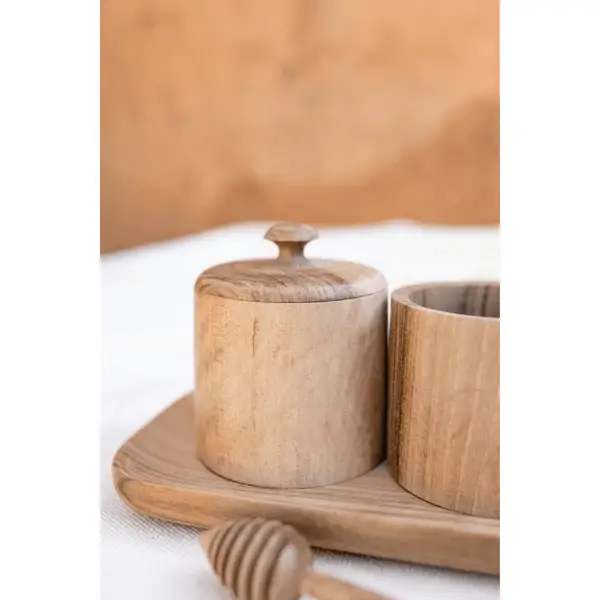 High crafty – wholesale Spice rack – Handmade Moroccan Wooden Spice Box – Artisan Storage Contain1