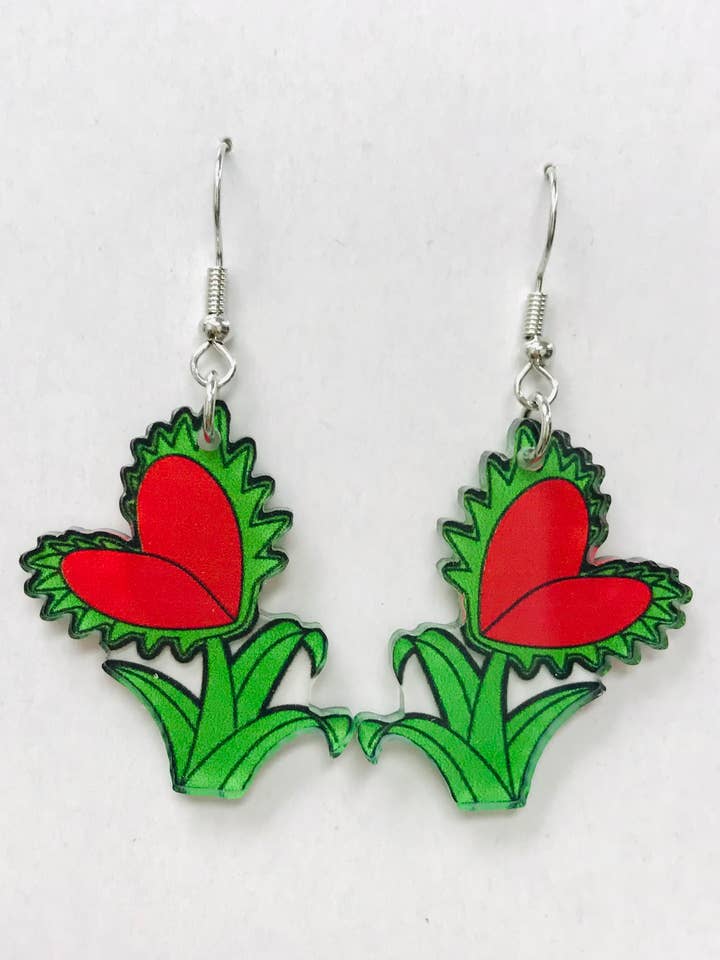 Acryl Vilde Blomst Øreringe for engroshandel hos SimpleNGreat