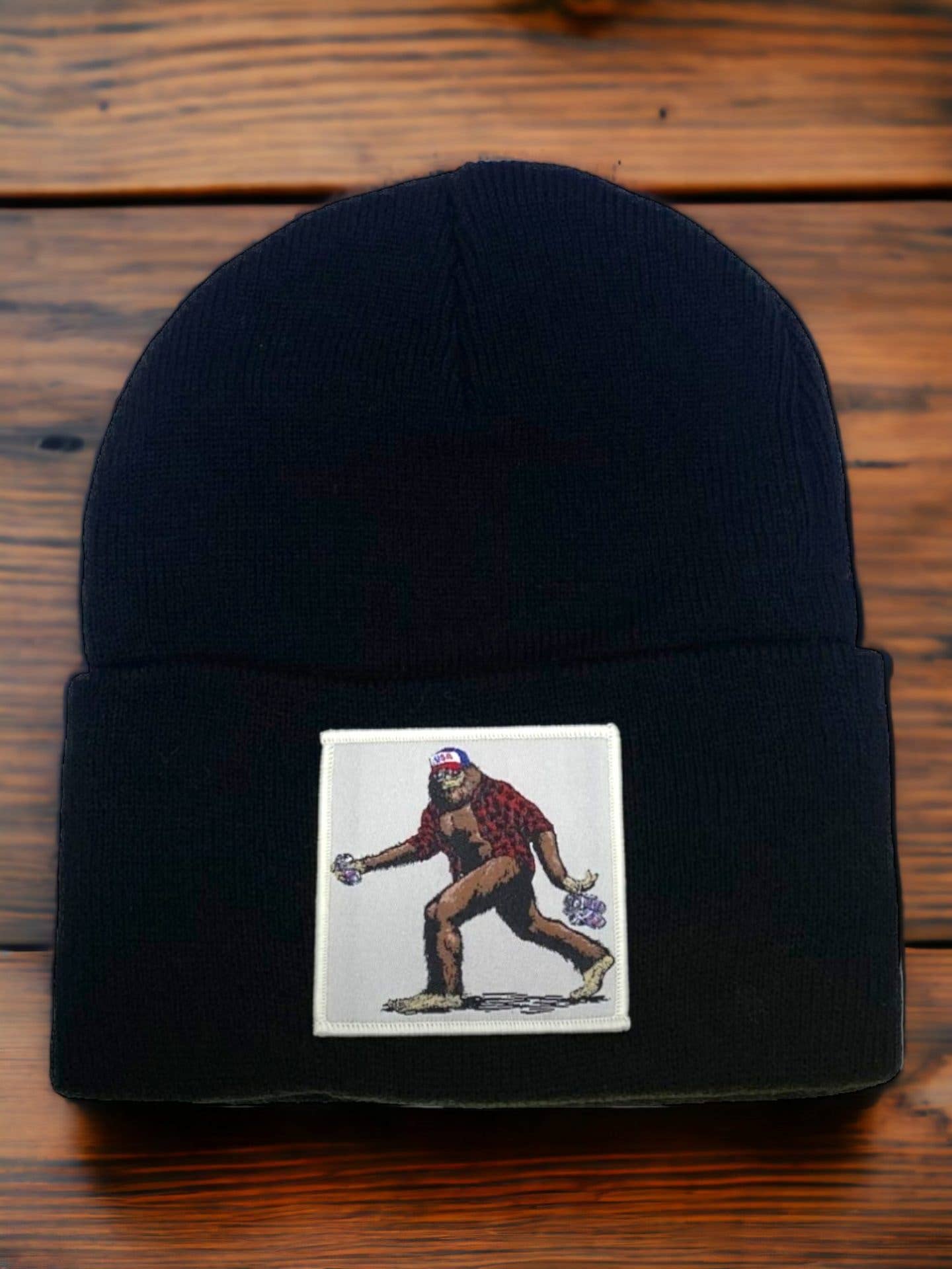 PNW Apparel - Vente Bonnet – unisexe - Bonnet Sasquatch avec écusson Big Foot1