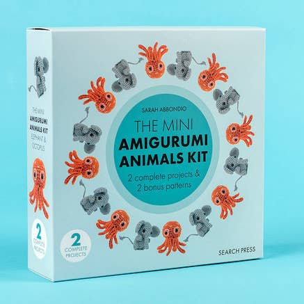 Mini Amigurumi Animals Kit for wholesale by Penguin Random House LLC