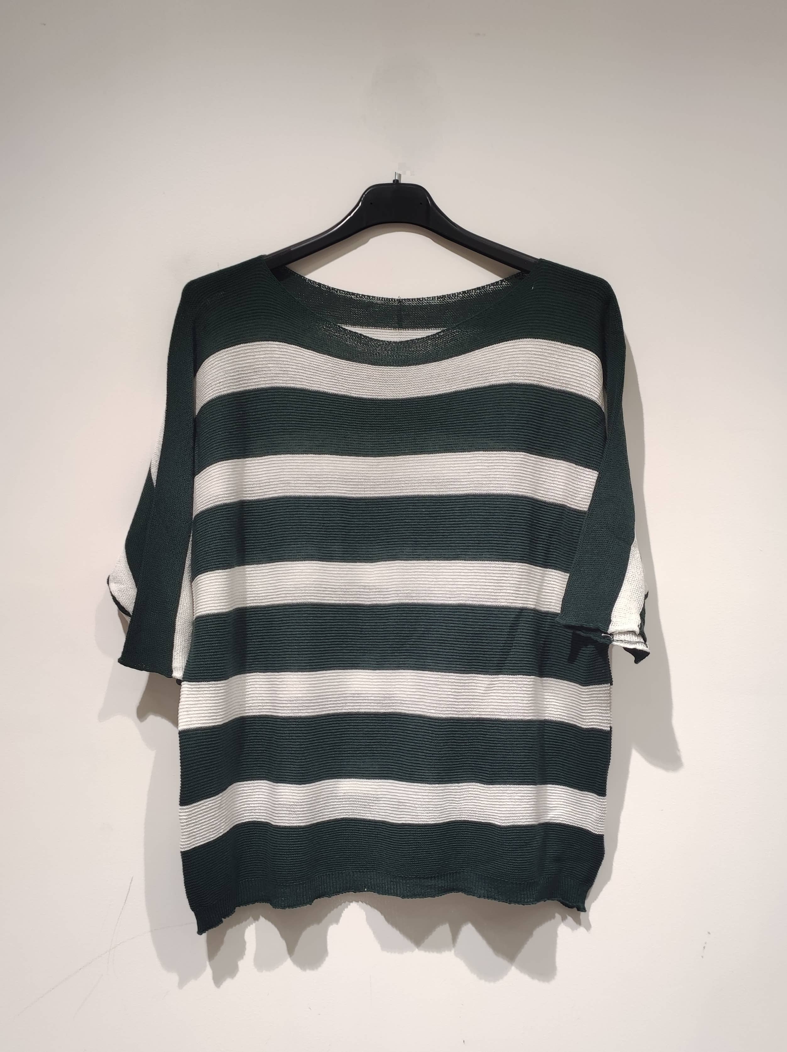 Pomelo paris - Vente Haut en maille – femme - ZILA Top à rayures14