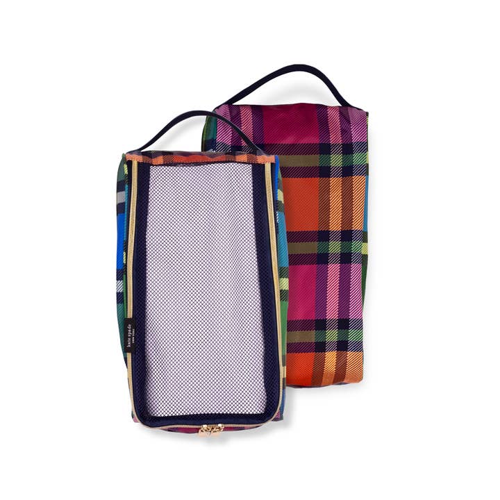 Kate Spade New York by Lifeguard Press - Wholesale Packing Cube - Packing Cube Set, Grand Plaid Duo3