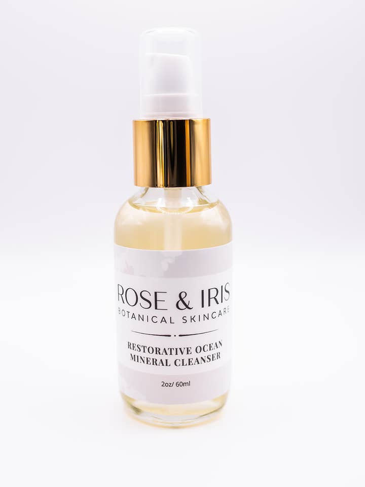 Restorative Ocean Mineral Cleanser for wholesale by Rose and Iris