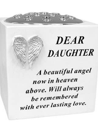 DF18086I Daughter Memorial for wholesale by David Fischhoff Ltd