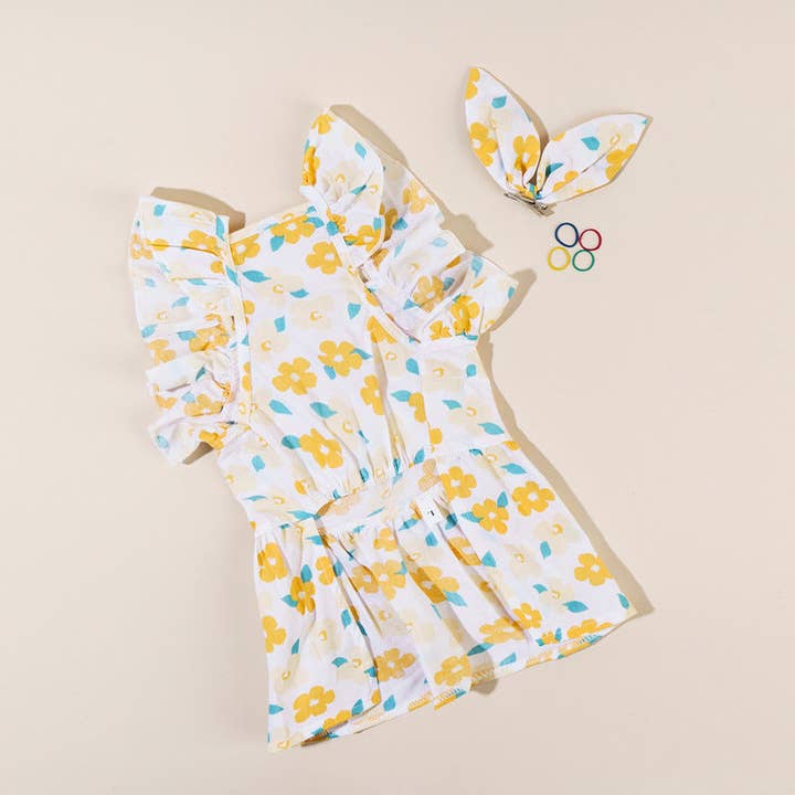 Cheerhunting - Venta al por mayor Abrigo - Perros - Vestido floral para gato Ozzie de Cheerhunting10