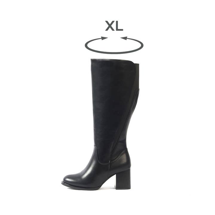 Gabylou - Wholesale Boots - Women's - XL boots for wide calves - Mango model4