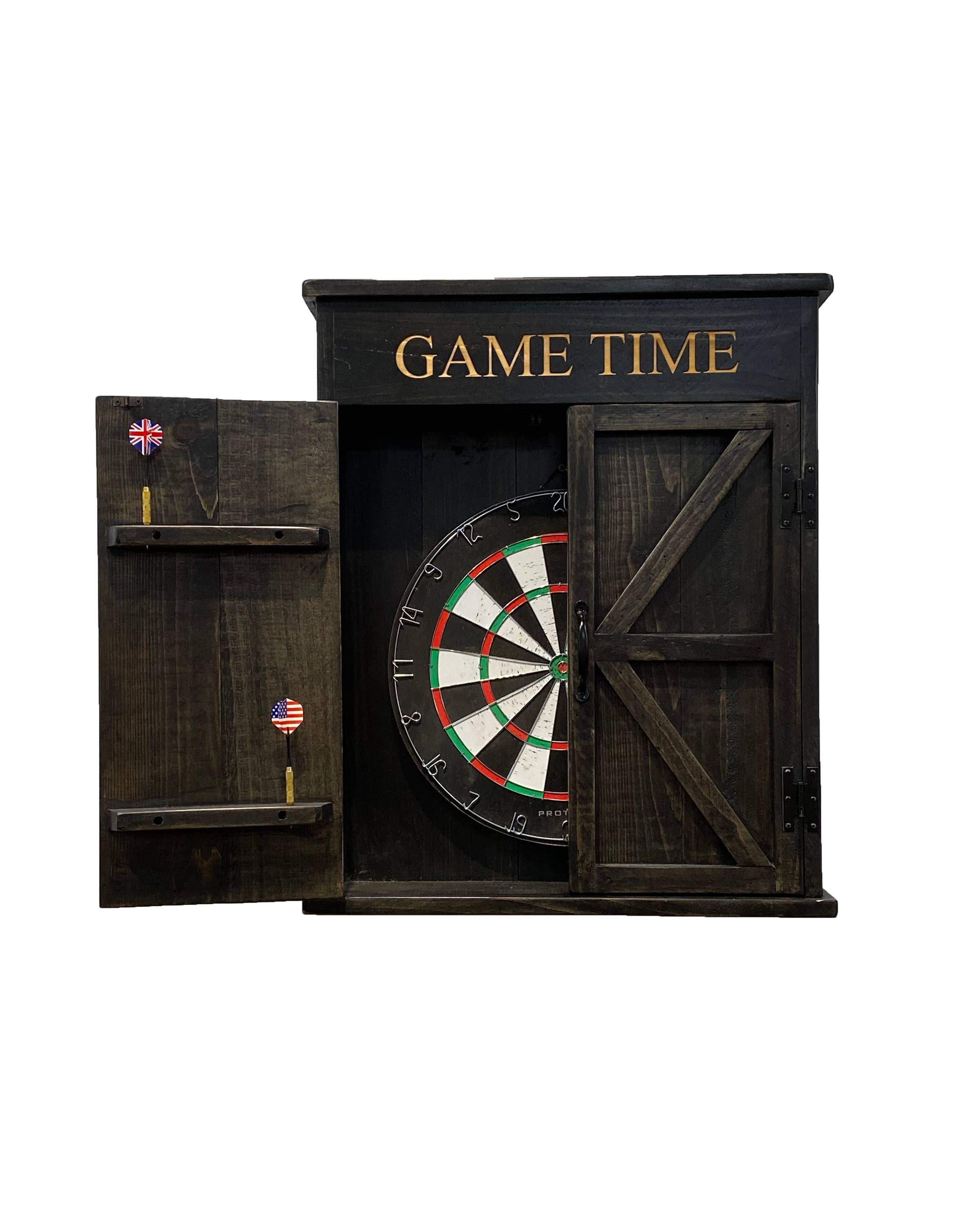 Southern Splinter - Wholesale Cabinet - Mission Dart Board Cabinet - Personalized8