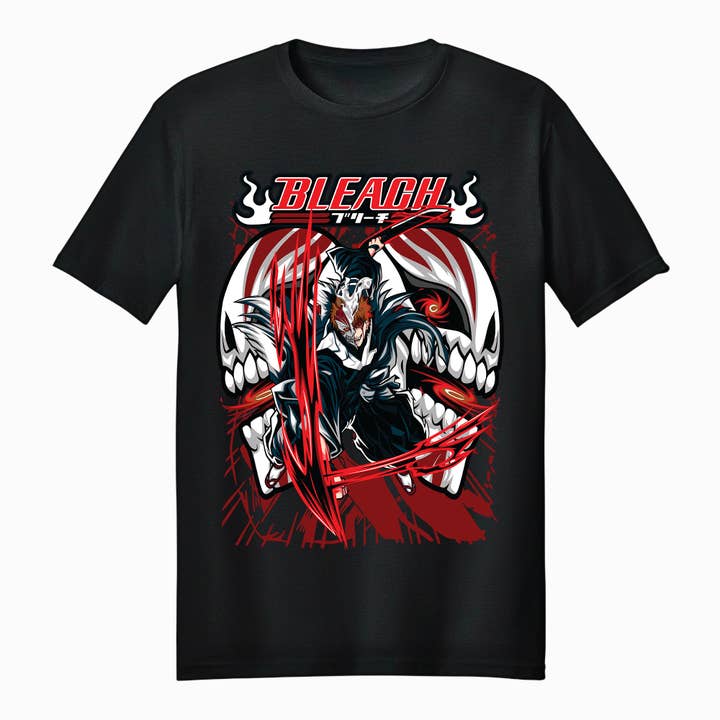 Bleach Ichigo Hollow Transformation Unisex-Erwachsenen-T-Shirt für den Großhandel von Fundom