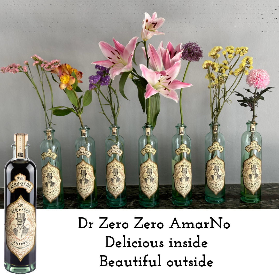 Dr Zero Zero - Wholesale Non-Alcoholic Spirits/Wine/Beer - Dr Zero Zero AmarNo - Award Winning Non-Alcoholic Amaro 70cl11