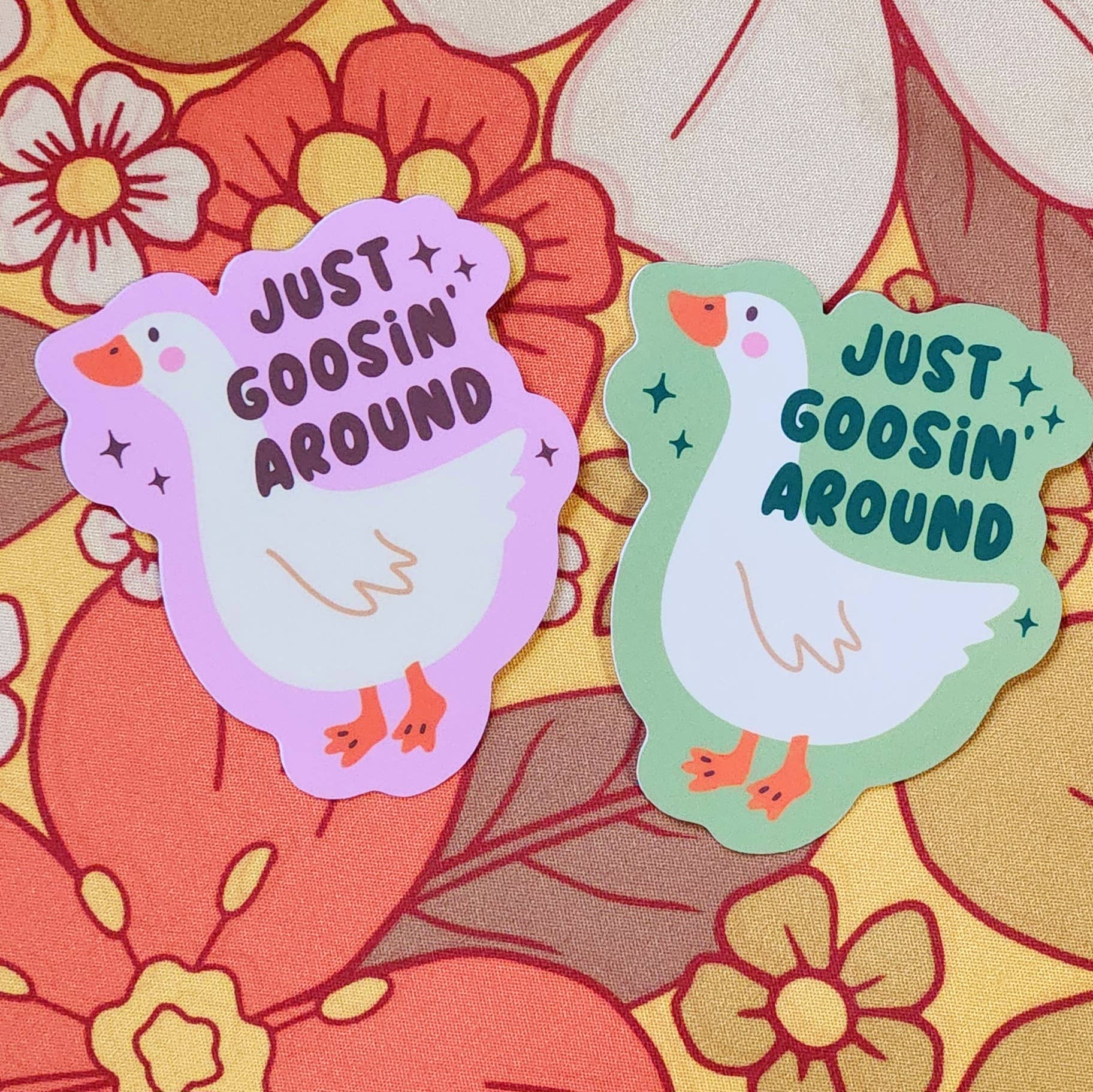 Luxe Trauma - Wholesale Sticker - Goosin around sticker cute funny0