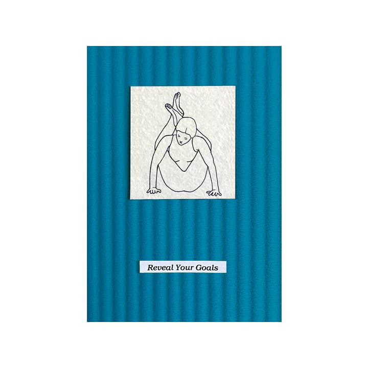 Révélez vos objectifs posture de yoga. pour la vente par Duggoons Greeting Cards