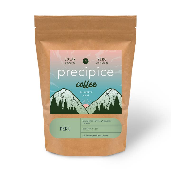 Churupampa péruvien à rôti moyen biologique pour la vente par Precipice Coffee