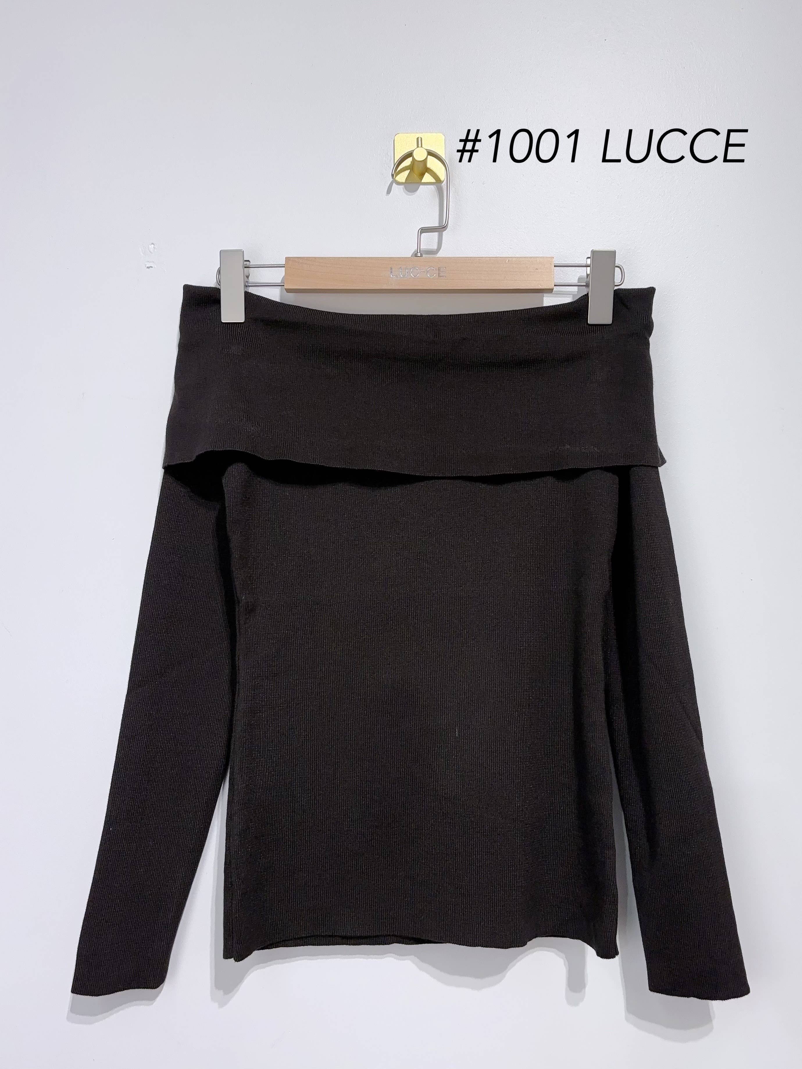 LUCCE - Wholesale Knit Sweater - Women's - Off shoulder sweater - 10013