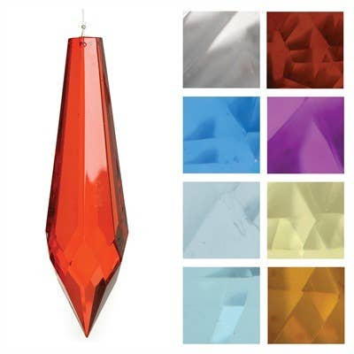 Studio Specialties - Wholesale Ornament - GIANT ORN. LONG DROP WATER BLU0