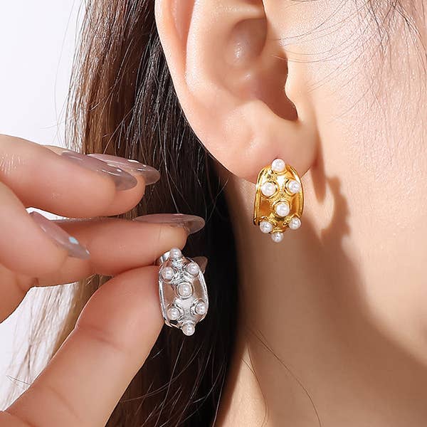 VividLux - Wholesale Dangle earrings - Geometric Drop Earrings10