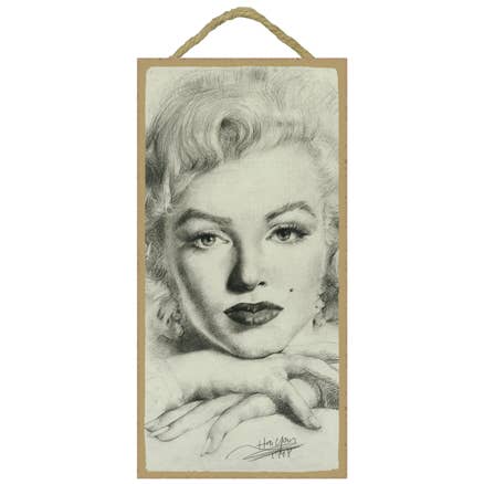 SJT Enterprises, Inc. - Vendita all'ingrosso Cartelli - Marilyn Monroe (da vicino, mento appoggiato sulle mani)