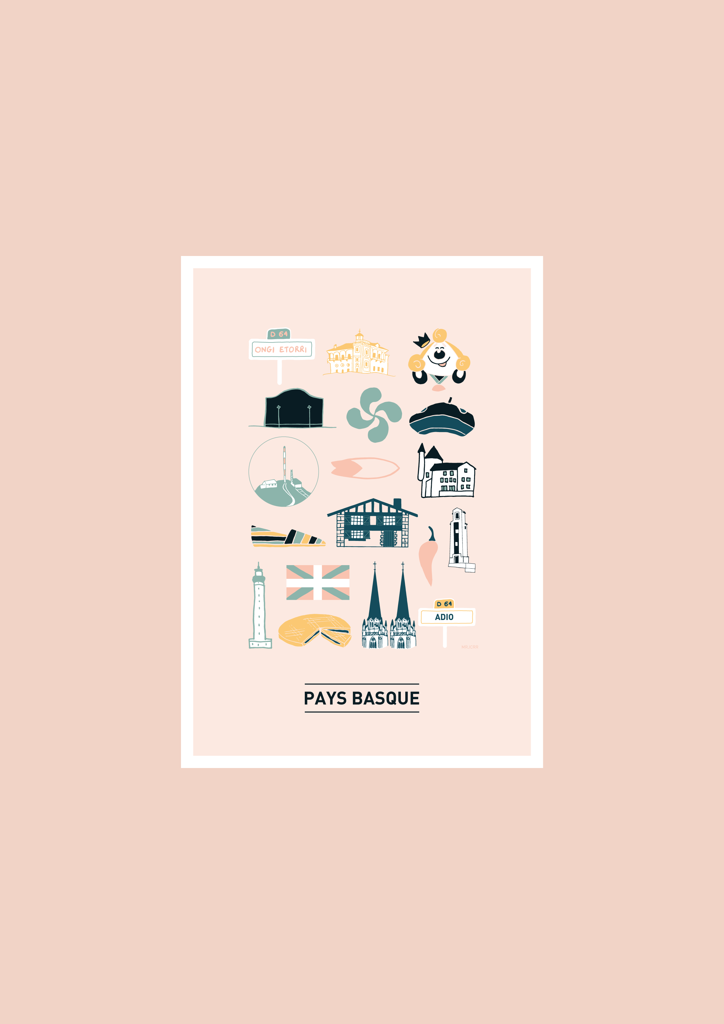 Mrjcrrart - Venta al por mayor Ilustración - País Vasco ilustrado3