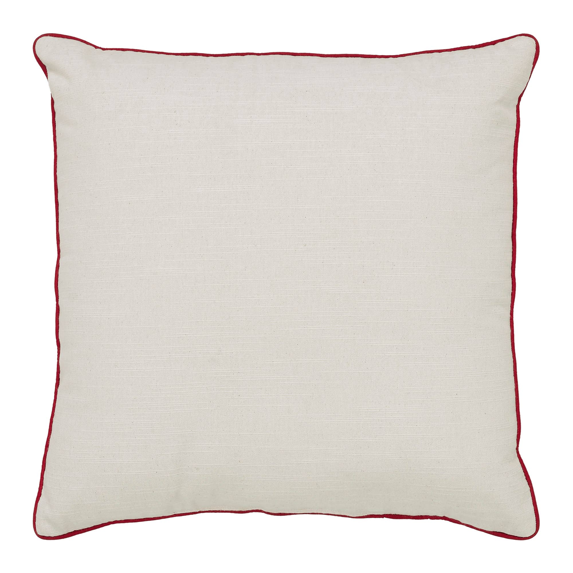 VHC Brands - Wholesale Throw/Decorative Pillow - Candy Cane & Holly Pillow 18x184