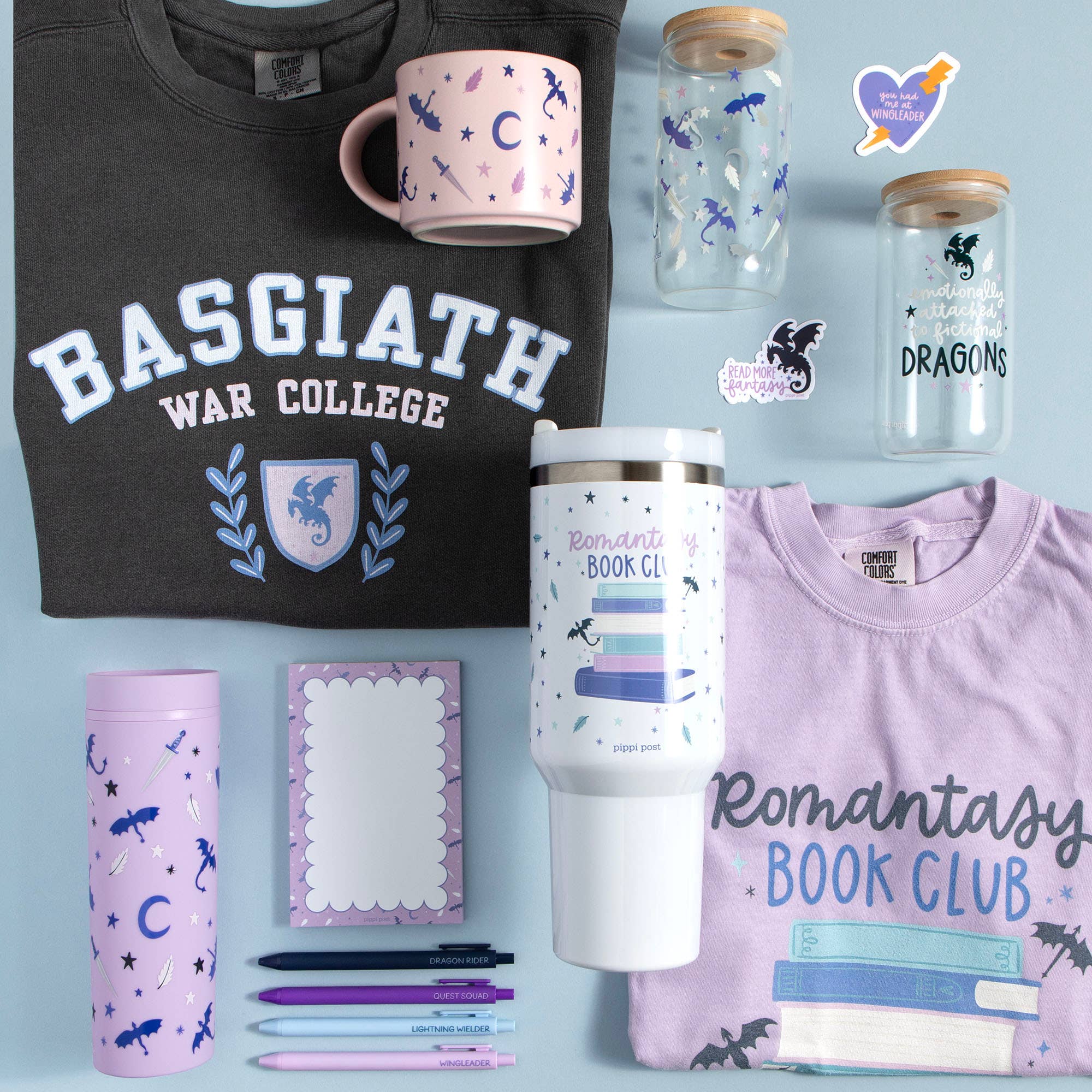 Pippi Post - Wholesale Pen - Romantasy Riders Quadrant Pen Set6