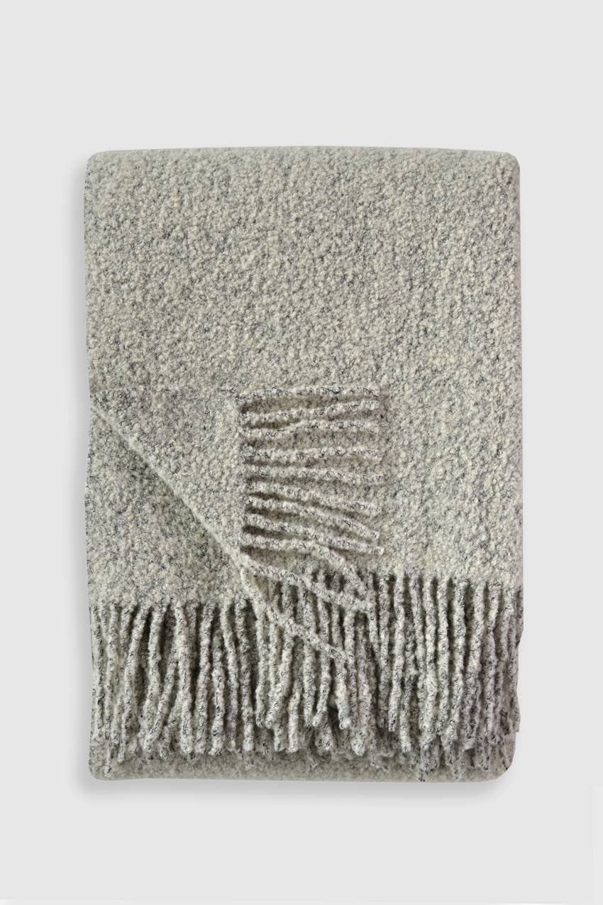 Linen Way Inc. - Wholesale Throw Blanket - Baldwin Wool Boucle Throw2