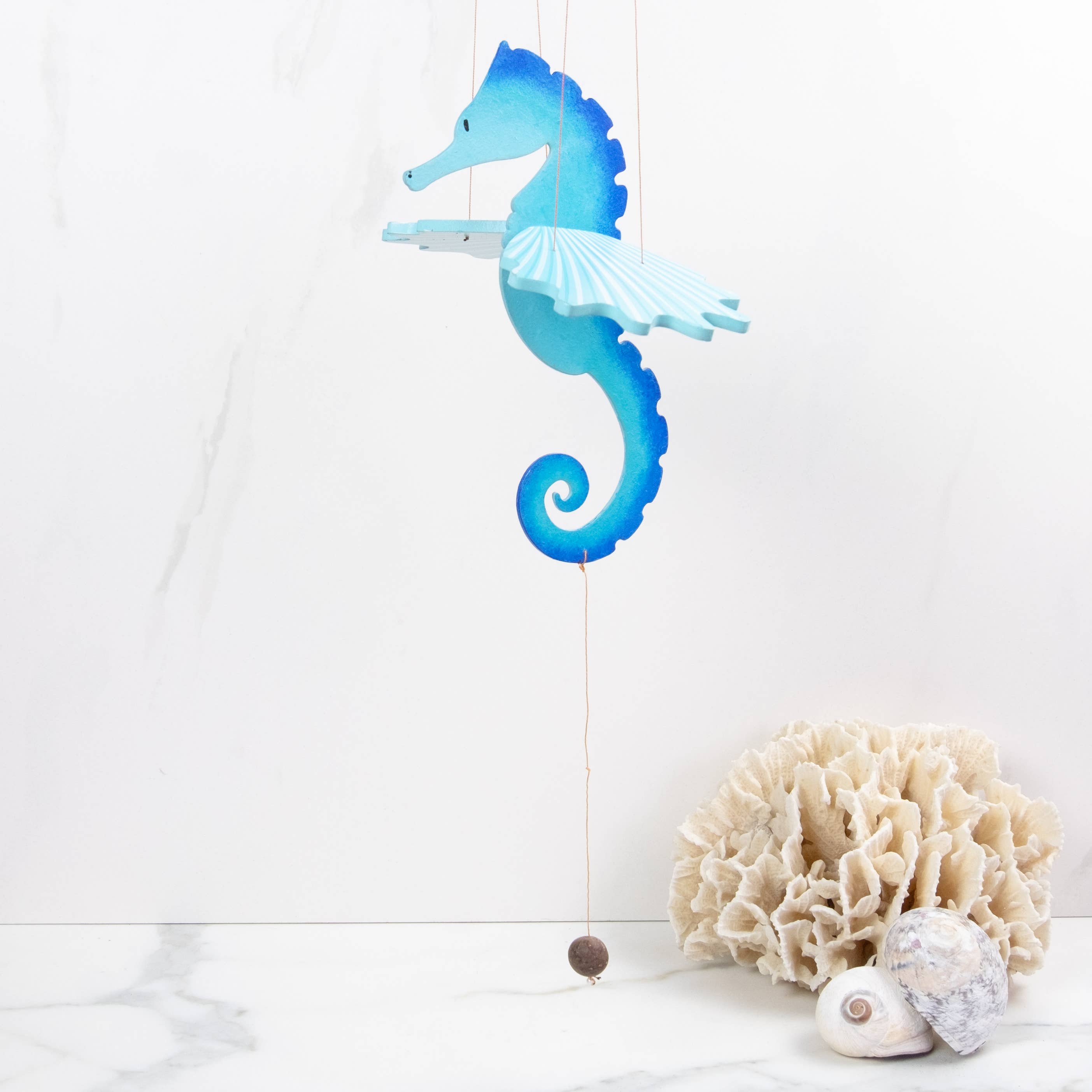 Tulia's Artisan Gallery - Wholesale Mobile - Seahorse Flying Mobile1