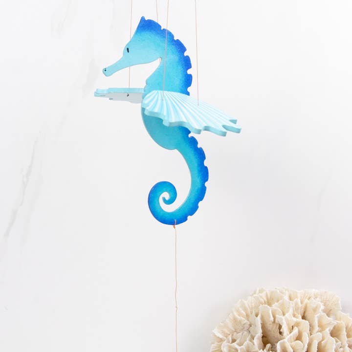 Tulia's Artisan Gallery - Wholesale Mobile - Seahorse Flying Mobile1