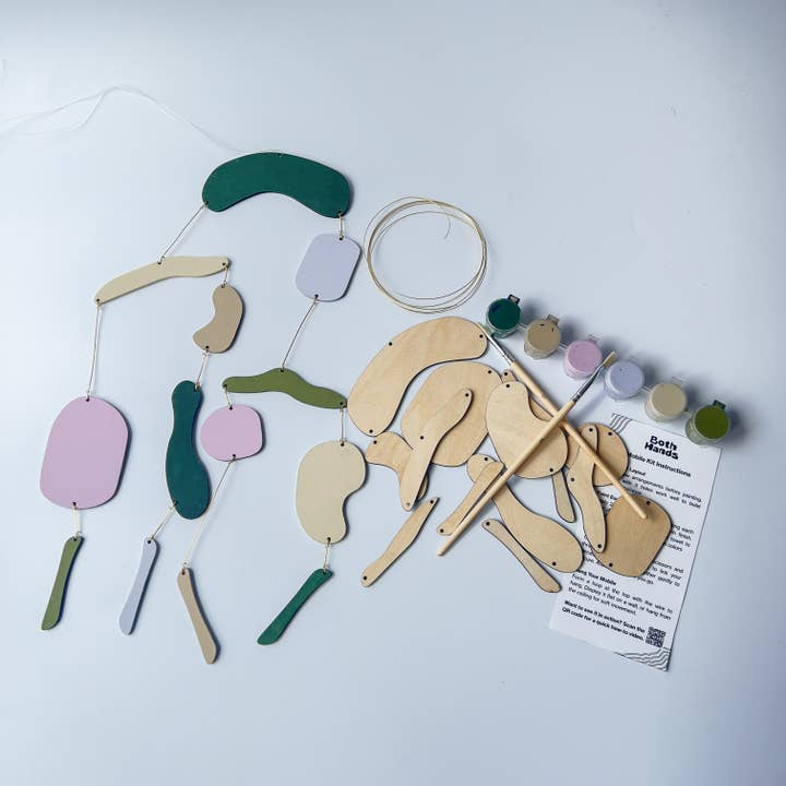 Both Hands Crafts - Wholesale DIY Craft Kit - "Orbit" Mobile Kit – DIY Sculptural Mobile Craft Kit6